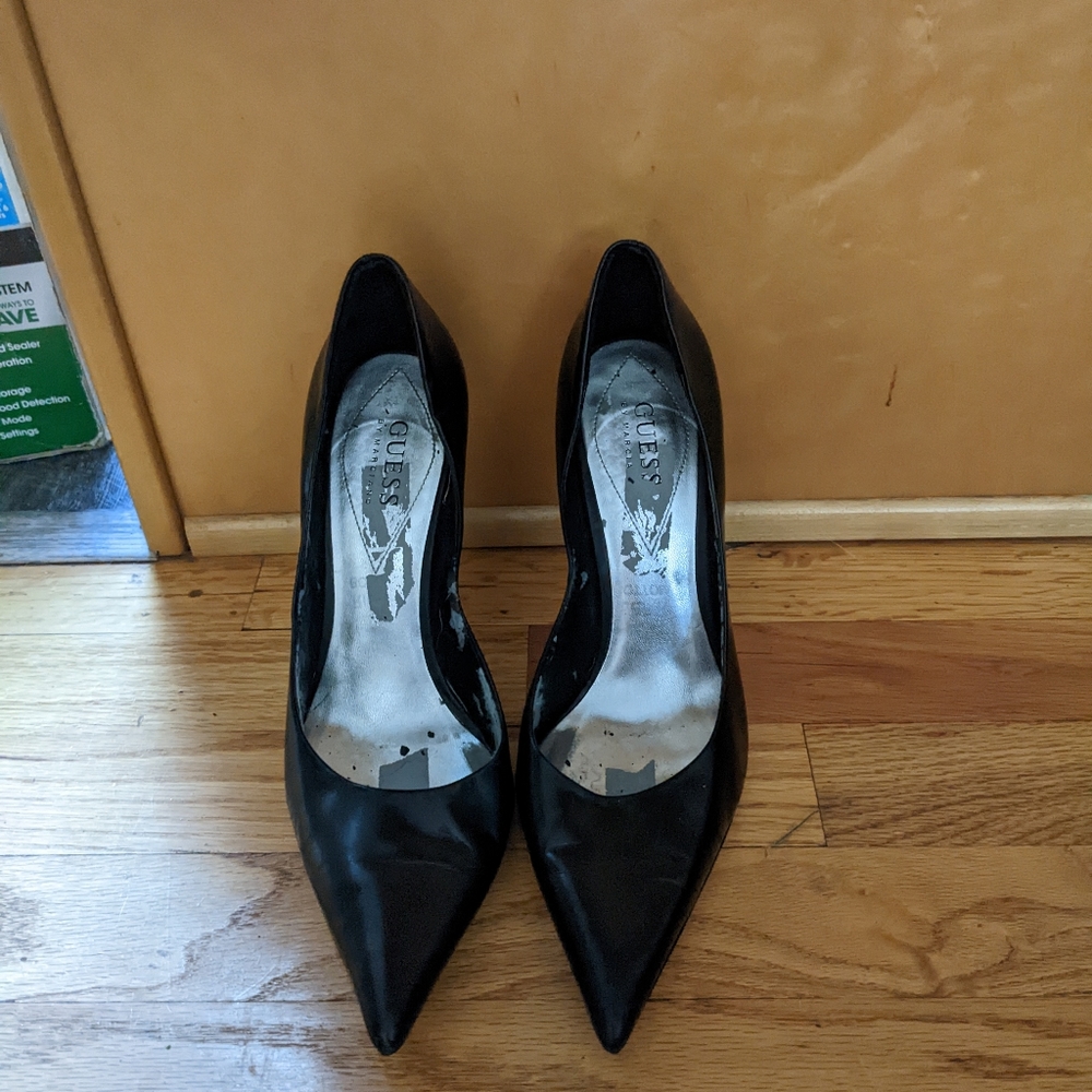 Black high heels